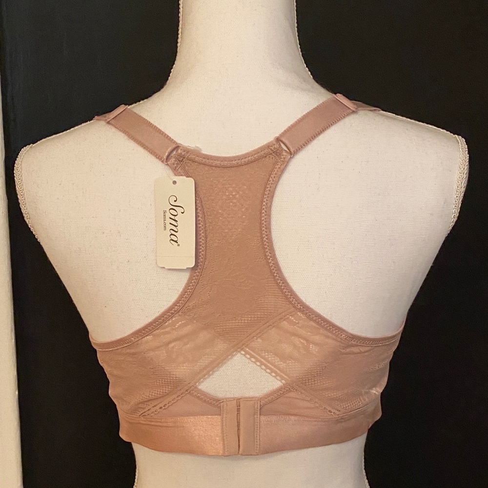 Some Curves Racerback Bralette - Picture 2 of 4